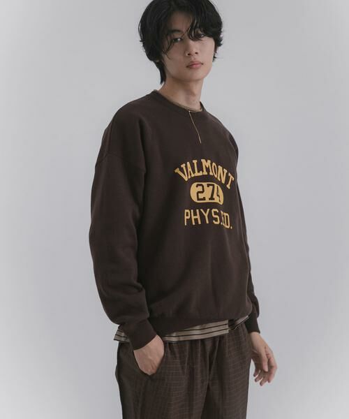 SENSE OF PLACE by URBAN RESEARCH / センスオブプレイス バイ アーバンリサーチ ニット・セーター | スウェットライクカレッジロゴニット | 詳細3