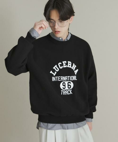 SENSE OF PLACE by URBAN RESEARCH / センスオブプレイス バイ アーバンリサーチ ニット・セーター | スウェットライクカレッジロゴニット | 詳細24