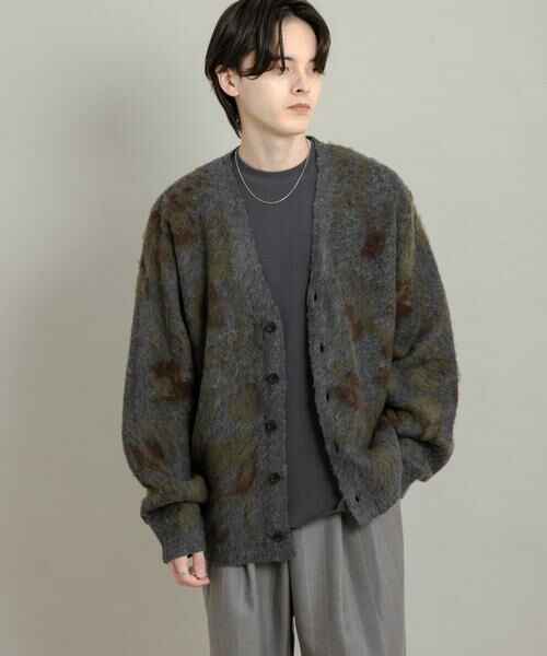 SENSE OF PLACE by URBAN RESEARCH / センスオブプレイス バイ アーバンリサーチ ニット・セーター | ツリーカモニットカーディガン | 詳細10