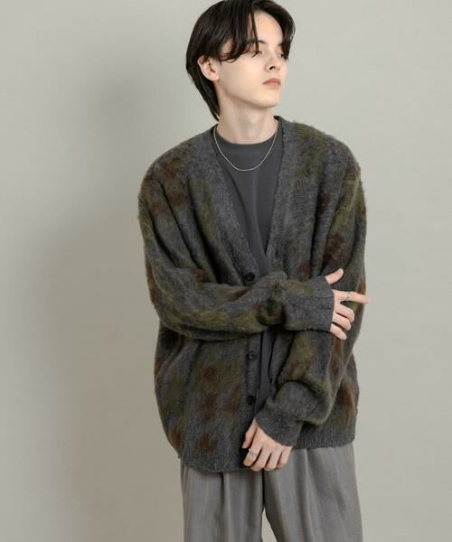 SENSE OF PLACE by URBAN RESEARCH / センスオブプレイス バイ アーバンリサーチ ニット・セーター | ツリーカモニットカーディガン | 詳細12
