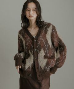 SENSE OF PLACE by URBAN RESEARCH / センスオブプレイス バイ アーバンリサーチ ニット・セーター | アーガイルVネックカーディガン