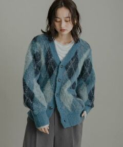 SENSE OF PLACE by URBAN RESEARCH / センスオブプレイス バイ アーバンリサーチ ニット・セーター | アーガイルVネックカーディガン