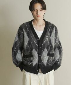 SENSE OF PLACE by URBAN RESEARCH / センスオブプレイス バイ アーバンリサーチ ニット・セーター | アーガイルVネックカーディガン