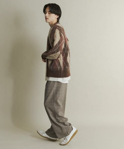 SENSE OF PLACE by URBAN RESEARCH / センスオブプレイス バイ アーバンリサーチ ニット・セーター | アーガイルVネックカーディガン | 詳細14