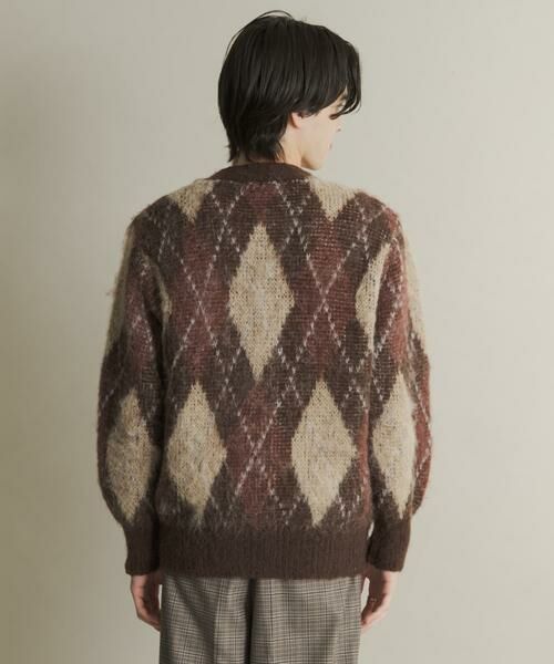 SENSE OF PLACE by URBAN RESEARCH / センスオブプレイス バイ アーバンリサーチ ニット・セーター | アーガイルVネックカーディガン | 詳細17