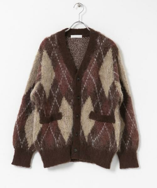 SENSE OF PLACE by URBAN RESEARCH / センスオブプレイス バイ アーバンリサーチ ニット・セーター | アーガイルVネックカーディガン | 詳細18