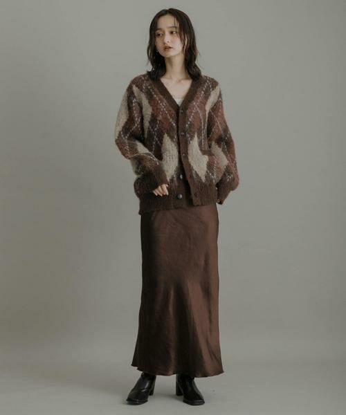 SENSE OF PLACE by URBAN RESEARCH / センスオブプレイス バイ アーバンリサーチ ニット・セーター | アーガイルVネックカーディガン | 詳細7