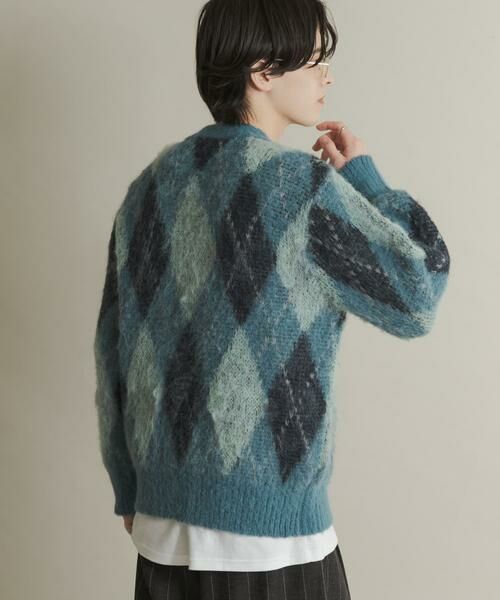 SENSE OF PLACE by URBAN RESEARCH / センスオブプレイス バイ アーバンリサーチ ニット・セーター | アーガイルVネックカーディガン | 詳細29