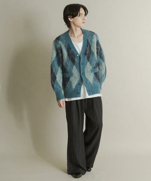 SENSE OF PLACE by URBAN RESEARCH / センスオブプレイス バイ アーバンリサーチ ニット・セーター | アーガイルVネックカーディガン | 詳細30