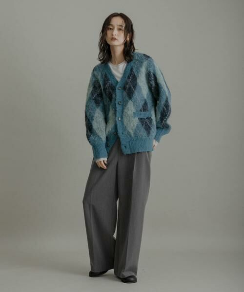 SENSE OF PLACE by URBAN RESEARCH / センスオブプレイス バイ アーバンリサーチ ニット・セーター | アーガイルVネックカーディガン | 詳細23