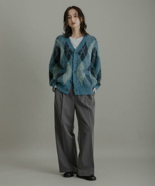SENSE OF PLACE by URBAN RESEARCH / センスオブプレイス バイ アーバンリサーチ ニット・セーター | アーガイルVネックカーディガン | 詳細24