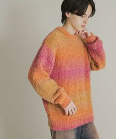 SENSE OF PLACE by URBAN RESEARCH / センスオブプレイス バイ アーバンリサーチ ニット・セーター | 『ユニセックス』ブークレグラデーションニット