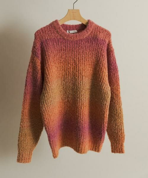 SENSE OF PLACE by URBAN RESEARCH / センスオブプレイス バイ アーバンリサーチ ニット・セーター | 『ユニセックス』ブークレグラデーションニット | 詳細8