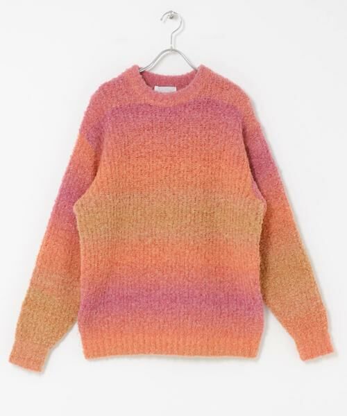 SENSE OF PLACE by URBAN RESEARCH / センスオブプレイス バイ アーバンリサーチ ニット・セーター | 『ユニセックス』ブークレグラデーションニット | 詳細9