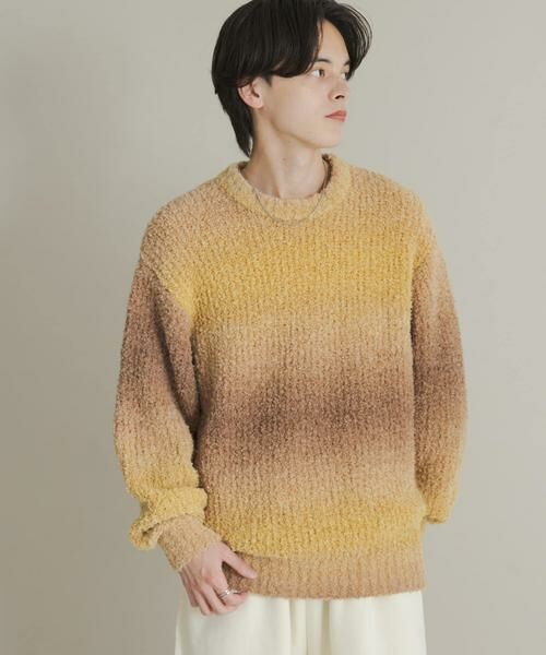 SENSE OF PLACE by URBAN RESEARCH / センスオブプレイス バイ アーバンリサーチ ニット・セーター | 『ユニセックス』ブークレグラデーションニット | 詳細14