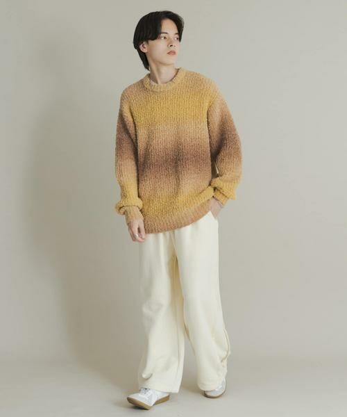 SENSE OF PLACE by URBAN RESEARCH / センスオブプレイス バイ アーバンリサーチ ニット・セーター | 『ユニセックス』ブークレグラデーションニット | 詳細19