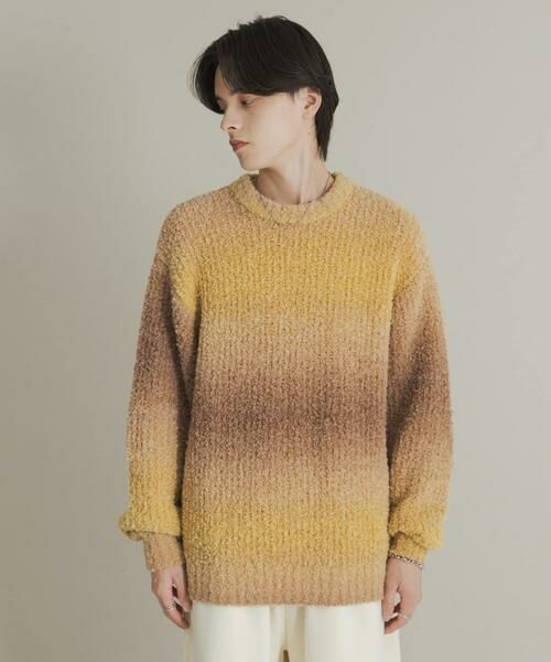 SENSE OF PLACE by URBAN RESEARCH / センスオブプレイス バイ アーバンリサーチ ニット・セーター | 『ユニセックス』ブークレグラデーションニット | 詳細20