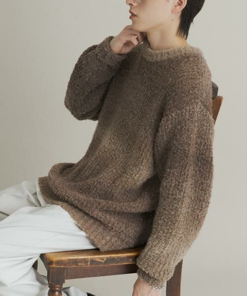 SENSE OF PLACE by URBAN RESEARCH / センスオブプレイス バイ アーバンリサーチ ニット・セーター | 『ユニセックス』ブークレグラデーションニット | 詳細29