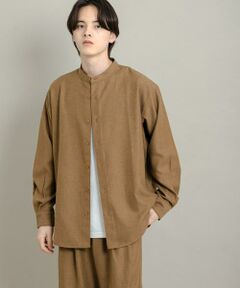 SENSE OF PLACE by URBAN RESEARCH / センスオブプレイス バイ アーバンリサーチ シャツ・ブラウス | ウールタッチストライプバンドカラーシャツ