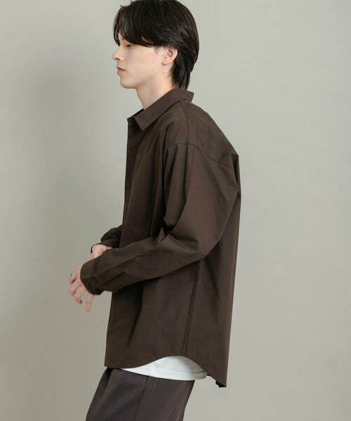 SENSE OF PLACE by URBAN RESEARCH / センスオブプレイス バイ アーバンリサーチ シャツ・ブラウス | コンフォートピーチブロードシャツ | 詳細2