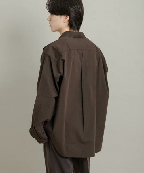 SENSE OF PLACE by URBAN RESEARCH / センスオブプレイス バイ アーバンリサーチ シャツ・ブラウス | コンフォートピーチブロードシャツ | 詳細3