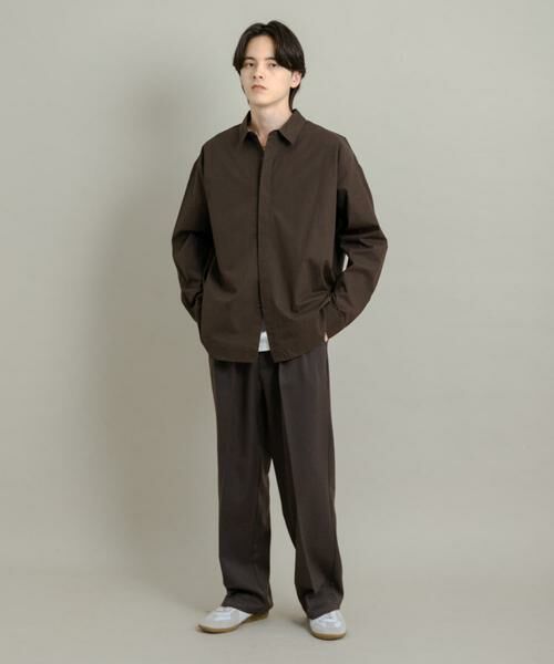 SENSE OF PLACE by URBAN RESEARCH / センスオブプレイス バイ アーバンリサーチ シャツ・ブラウス | コンフォートピーチブロードシャツ | 詳細6