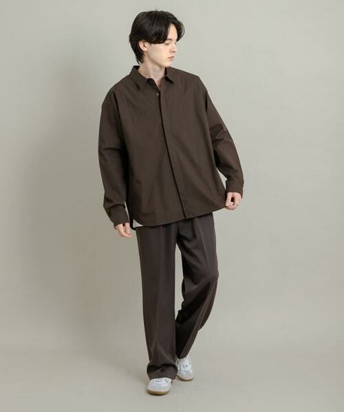 SENSE OF PLACE by URBAN RESEARCH / センスオブプレイス バイ アーバンリサーチ シャツ・ブラウス | コンフォートピーチブロードシャツ | 詳細7