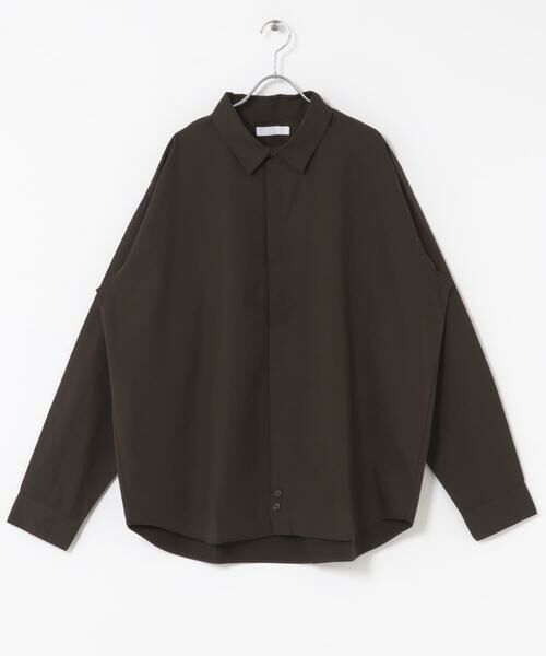 SENSE OF PLACE by URBAN RESEARCH / センスオブプレイス バイ アーバンリサーチ シャツ・ブラウス | コンフォートピーチブロードシャツ | 詳細8