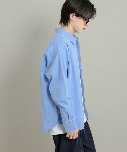 SENSE OF PLACE by URBAN RESEARCH / センスオブプレイス バイ アーバンリサーチ シャツ・ブラウス | コンフォートピーチブロードシャツ | 詳細12