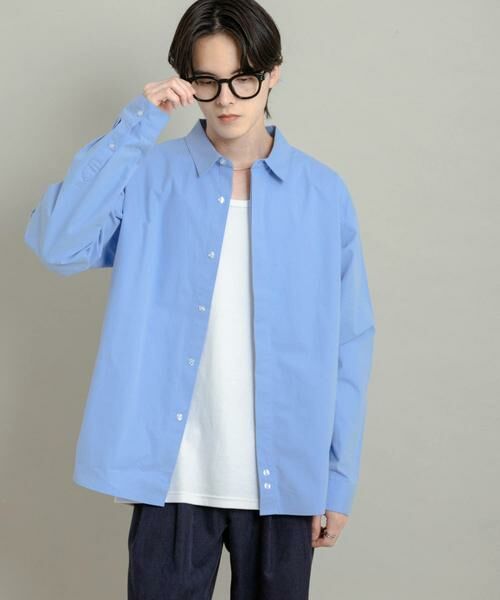 SENSE OF PLACE by URBAN RESEARCH / センスオブプレイス バイ アーバンリサーチ シャツ・ブラウス | コンフォートピーチブロードシャツ | 詳細14