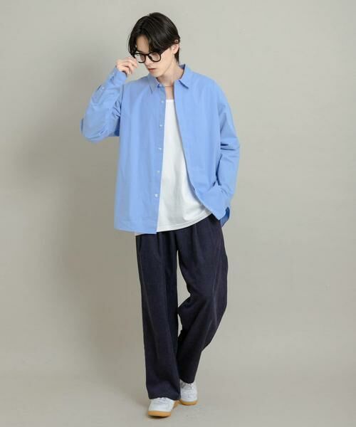 SENSE OF PLACE by URBAN RESEARCH / センスオブプレイス バイ アーバンリサーチ シャツ・ブラウス | コンフォートピーチブロードシャツ | 詳細15