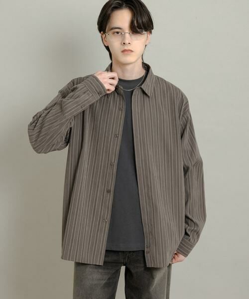 SENSE OF PLACE by URBAN RESEARCH / センスオブプレイス バイ アーバンリサーチ シャツ・ブラウス | コンフォートピーチブロードシャツ | 詳細19