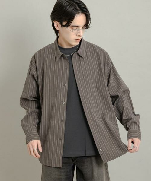 SENSE OF PLACE by URBAN RESEARCH / センスオブプレイス バイ アーバンリサーチ シャツ・ブラウス | コンフォートピーチブロードシャツ | 詳細20