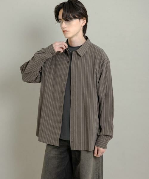 SENSE OF PLACE by URBAN RESEARCH / センスオブプレイス バイ アーバンリサーチ シャツ・ブラウス | コンフォートピーチブロードシャツ | 詳細21