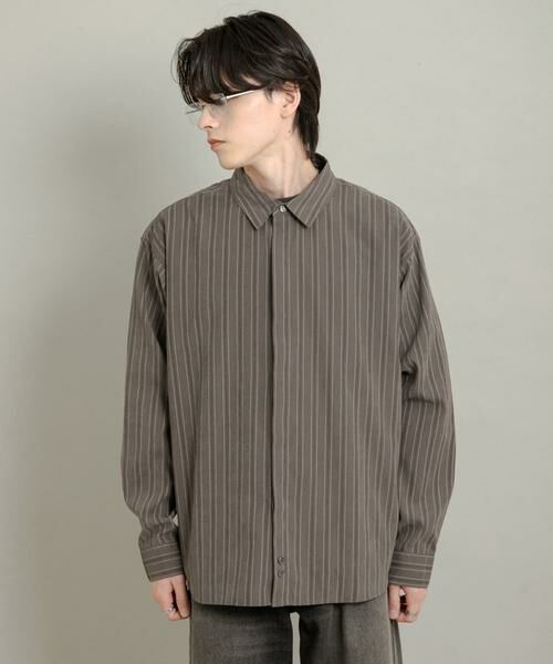 SENSE OF PLACE by URBAN RESEARCH / センスオブプレイス バイ アーバンリサーチ シャツ・ブラウス | コンフォートピーチブロードシャツ | 詳細26