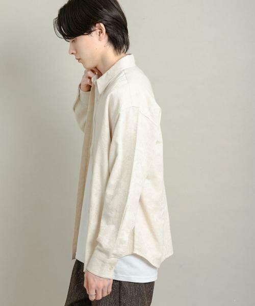 SENSE OF PLACE by URBAN RESEARCH / センスオブプレイス バイ アーバンリサーチ シャツ・ブラウス | ボタニカルジャガードロングスリーブシャツ | 詳細1