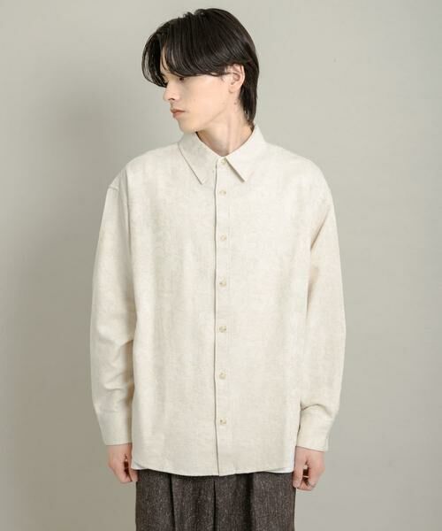 SENSE OF PLACE by URBAN RESEARCH / センスオブプレイス バイ アーバンリサーチ シャツ・ブラウス | ボタニカルジャガードロングスリーブシャツ | 詳細7