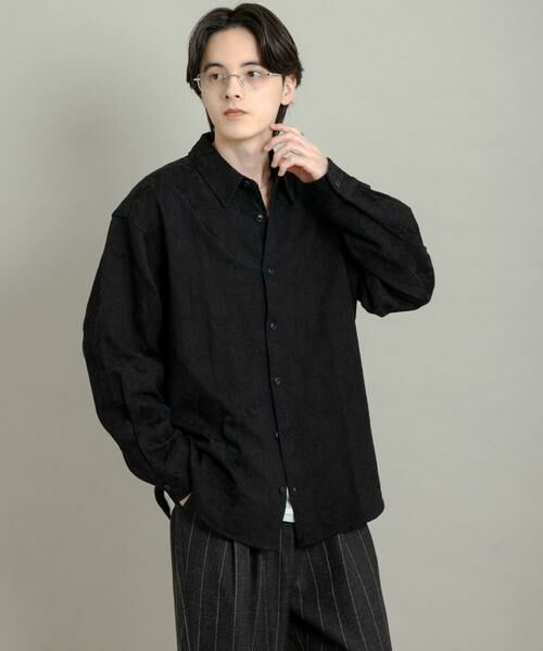 SENSE OF PLACE by URBAN RESEARCH / センスオブプレイス バイ アーバンリサーチ シャツ・ブラウス | ボタニカルジャガードロングスリーブシャツ | 詳細16