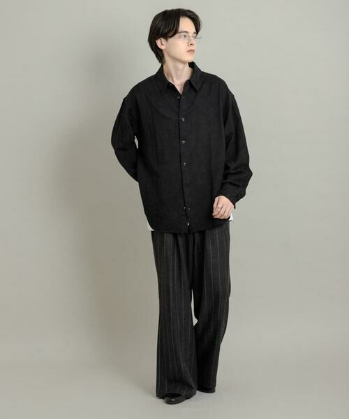 SENSE OF PLACE by URBAN RESEARCH / センスオブプレイス バイ アーバンリサーチ シャツ・ブラウス | ボタニカルジャガードロングスリーブシャツ | 詳細17