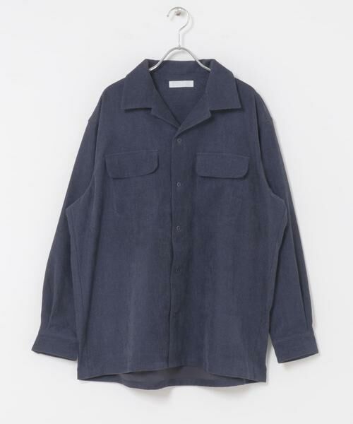 SENSE OF PLACE by URBAN RESEARCH / センスオブプレイス バイ アーバンリサーチ シャツ・ブラウス | ブロックコーデュロイオープンカラーシャツ | 詳細29