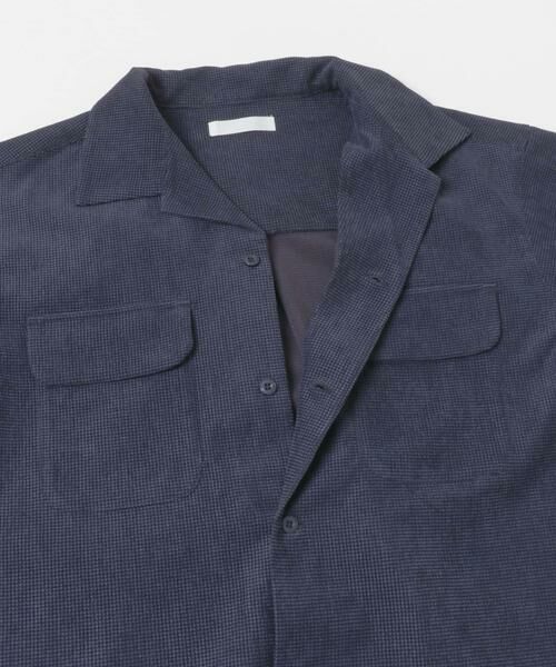 SENSE OF PLACE by URBAN RESEARCH / センスオブプレイス バイ アーバンリサーチ シャツ・ブラウス | ブロックコーデュロイオープンカラーシャツ | 詳細30