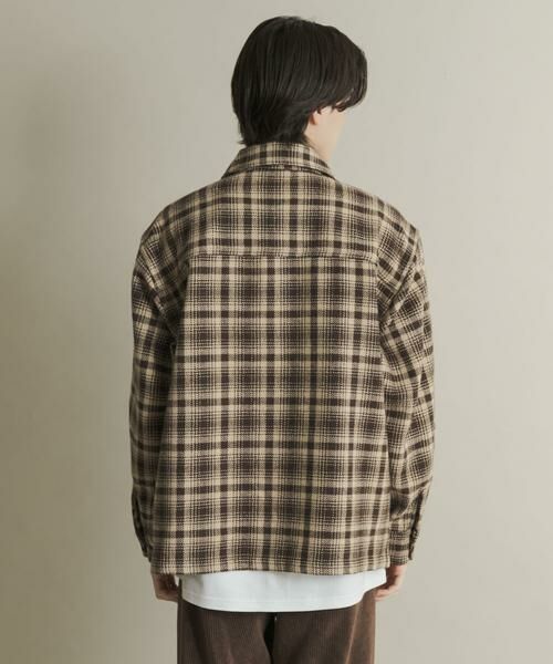 SENSE OF PLACE by URBAN RESEARCH / センスオブプレイス バイ アーバンリサーチ その他アウター | ヘビーネルチェックシャツジャケット | 詳細10