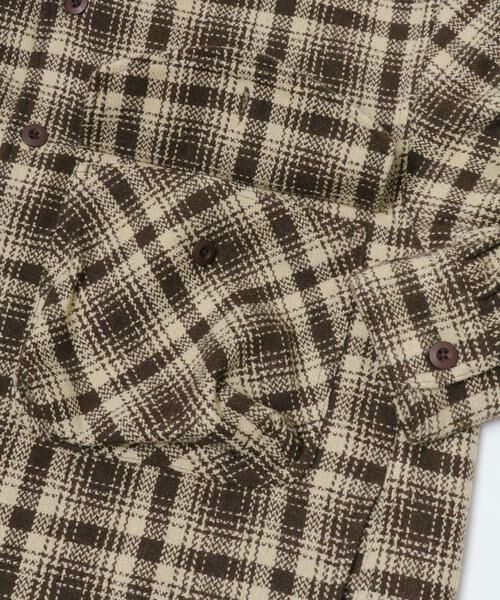 SENSE OF PLACE by URBAN RESEARCH / センスオブプレイス バイ アーバンリサーチ その他アウター | ヘビーネルチェックシャツジャケット | 詳細12
