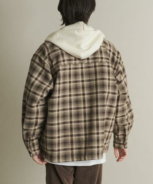 SENSE OF PLACE by URBAN RESEARCH / センスオブプレイス バイ アーバンリサーチ その他アウター | ヘビーネルチェックシャツジャケット | 詳細5