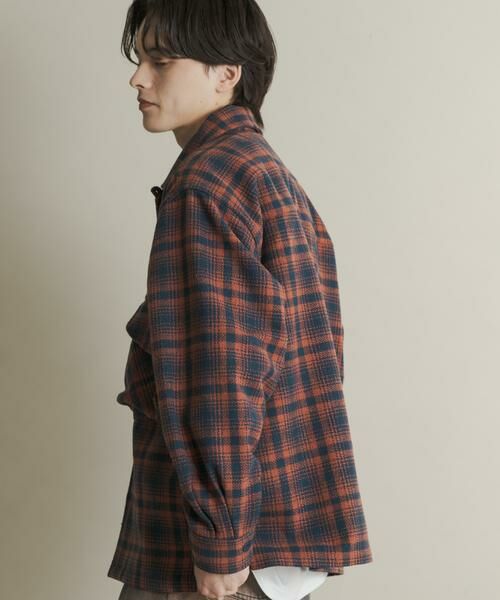 SENSE OF PLACE by URBAN RESEARCH / センスオブプレイス バイ アーバンリサーチ その他アウター | ヘビーネルチェックシャツジャケット | 詳細13