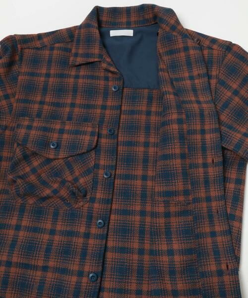 SENSE OF PLACE by URBAN RESEARCH / センスオブプレイス バイ アーバンリサーチ その他アウター | ヘビーネルチェックシャツジャケット | 詳細20