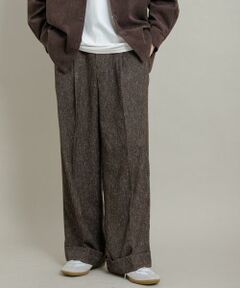 SENSE OF PLACE by URBAN RESEARCH / センスオブプレイス バイ アーバンリサーチ その他パンツ | ネップワイドダブルスラックス