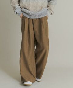 SENSE OF PLACE by URBAN RESEARCH / センスオブプレイス バイ アーバンリサーチ その他パンツ | ウールタッチストライプワイドフレアパンツ