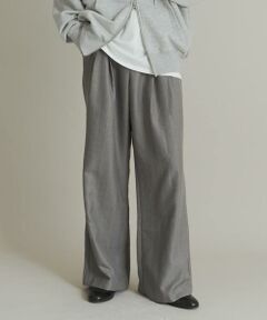 SENSE OF PLACE by URBAN RESEARCH / センスオブプレイス バイ アーバンリサーチ その他パンツ | ウールタッチストライプワイドフレアパンツ