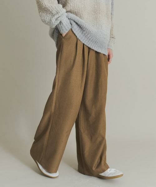 SENSE OF PLACE by URBAN RESEARCH / センスオブプレイス バイ アーバンリサーチ その他パンツ | ウールタッチストライプワイドフレアパンツ | 詳細3
